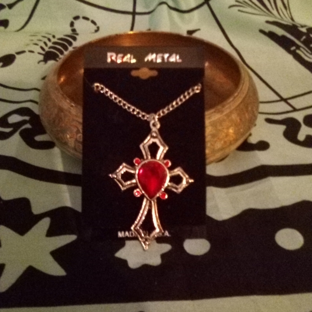 Real Metal Brand Jewelry necklace 🖤☠️